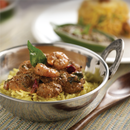 Prawn Chettinad with Lemon Rice
