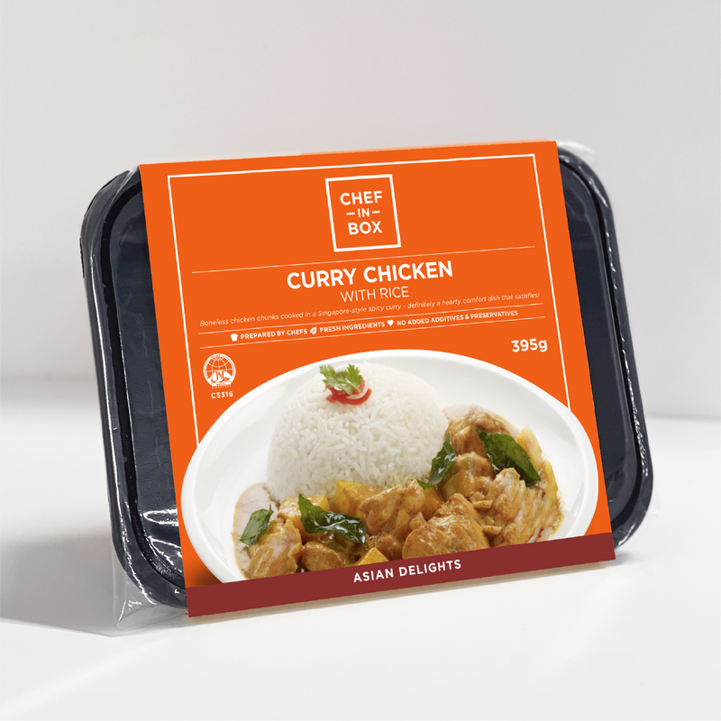 Chicken Curry Rice Box Curry Chicken with Rice – ChefInBox.com.sg